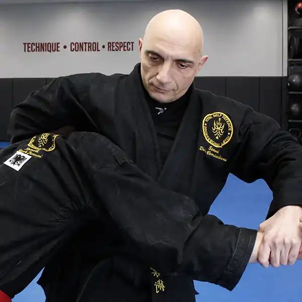 One-to-one Jiu-Jitsu technique coaching at MMA North London